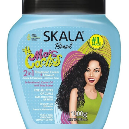 Skala Mais Cachos 2-In-1 Leave -In Treatment Cream 35.2oz
