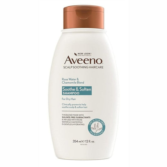 Aveeno Shampoo Rose Water & Chamomile Blend 12oz