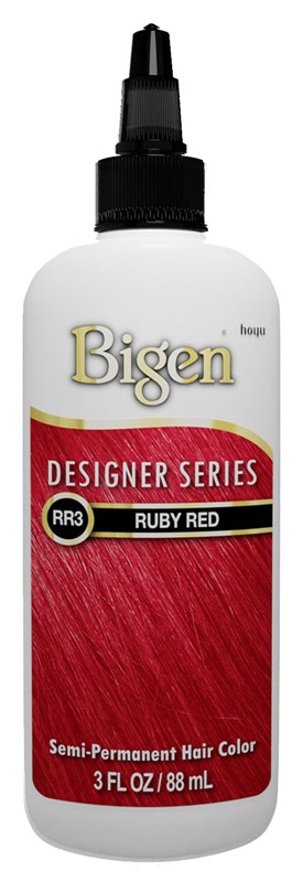 Bigen Semi-Permanent Haircolor #Rr3 Ruby Red 3oz
