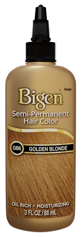 Bigen Semi-Permanent Haircolor #Gb6 Golden Blonde 3oz