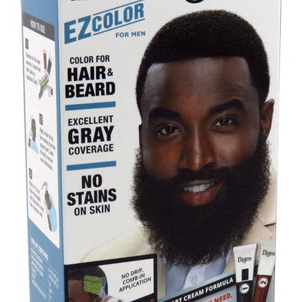 Bigen Ez Color For Men M3 Darkest Brown Kit
