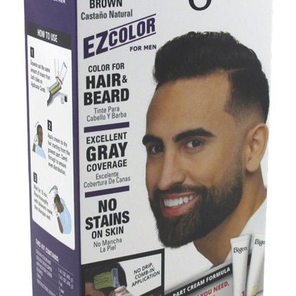 Bigen Ez Color For Men M4N Natural Brown Kit