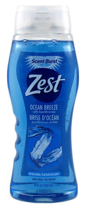 Zest Body Wash Ocean Breeze With Sea Minerals Refresh 18oz