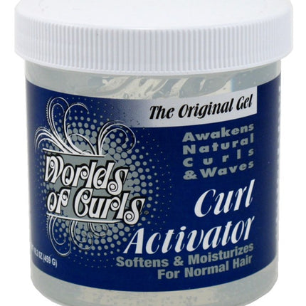 Worlds Of Curls Curl Activator Original Gel Normal 16.2oz
