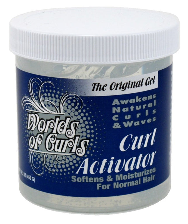 Worlds Of Curls Curl Activator Original Gel Normal 16.2oz