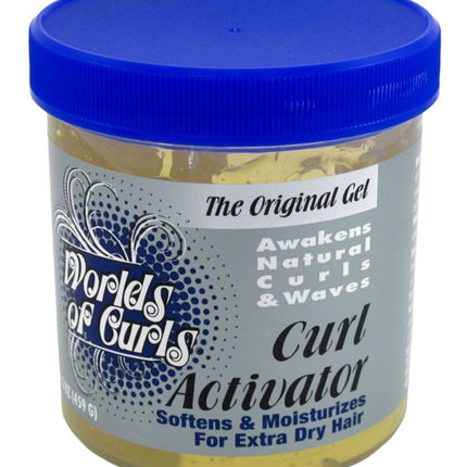 Worlds Of Curls Activator Original Gel Extra Dry 16.2oz