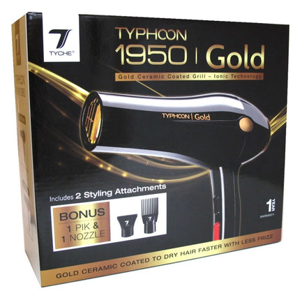 Tyche Typhoon 1950 Dryer Gold Ceramic