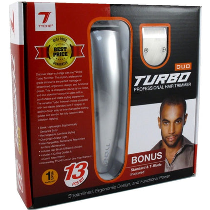 Tyche Turbo Hair Clipper Duo 13 Piece Kit