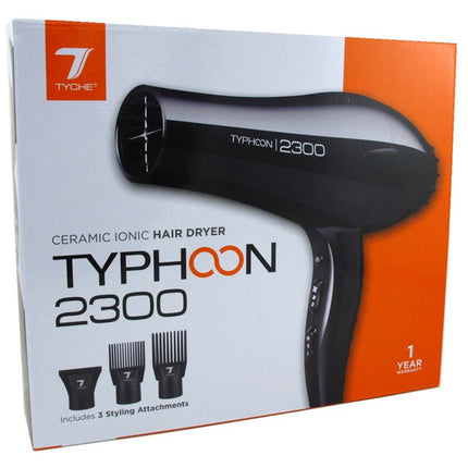 Tyche Typhoon 2300 Dryer Ceramic Ionic Black