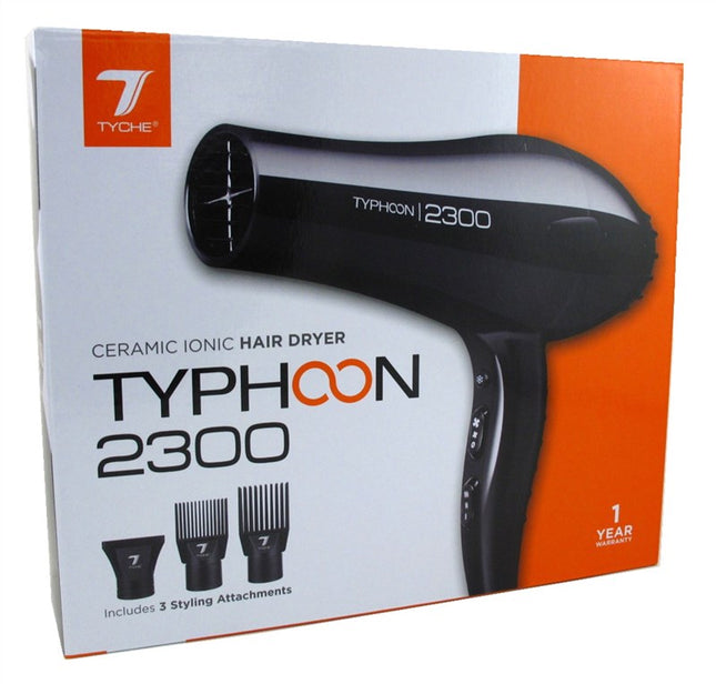 Tyche Typhoon 2300 Dryer Ceramic Ionic Black
