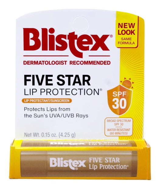 Blistex Five Star Lip Protection 0.15oz)