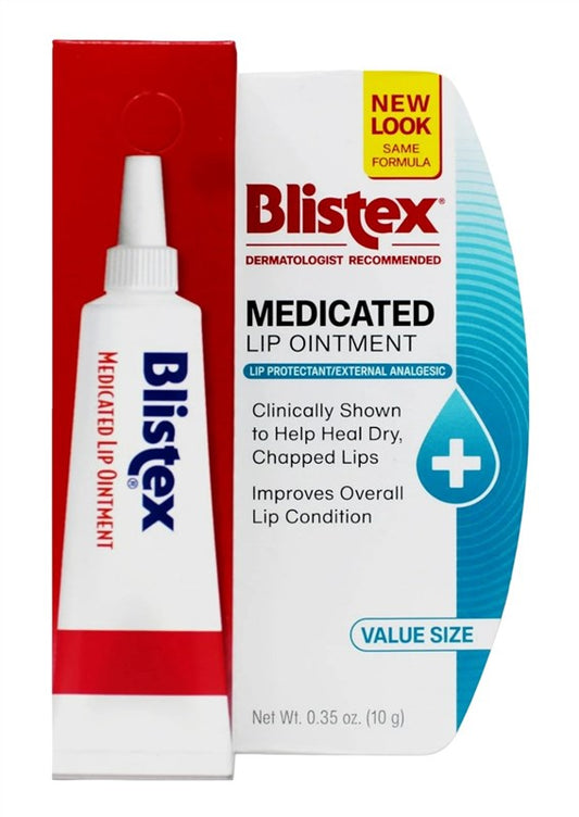 Blistex Medicated Lip Ointment 0.35oz) Value Size