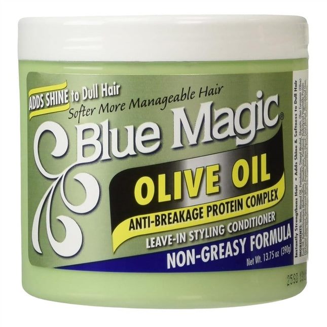 Blue Magic Leave-In Condition Olive Oil Styling 13.75oz