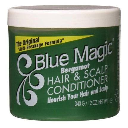 Blue Magic Bergamot Hair & Scalp Conditioner 12oz Jar
