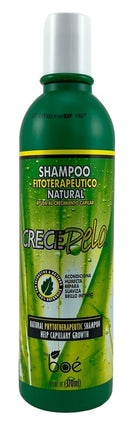 Boe Crecepelo Shampoo Natural Phytotherapeutic 12.5oz