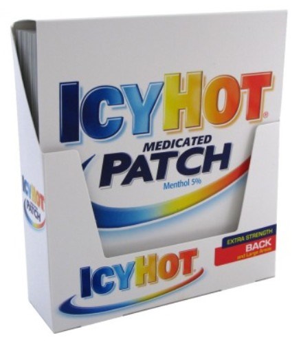 Icy Hot Medicated Patch (12 Pieces) Display