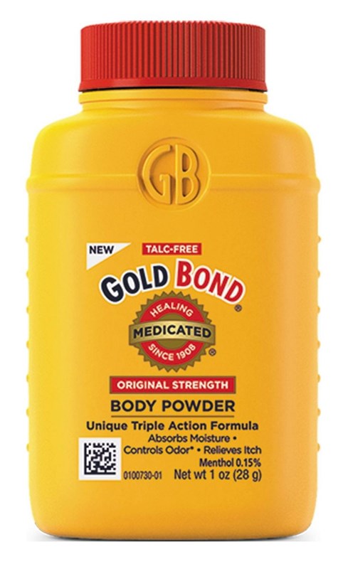 Gold Bond Body Powder Original Strength Medicated 1oz (12 Pieces)