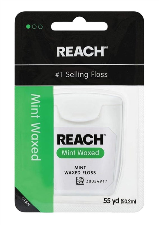 Reach Waxed Floss 55Yd Mint)
