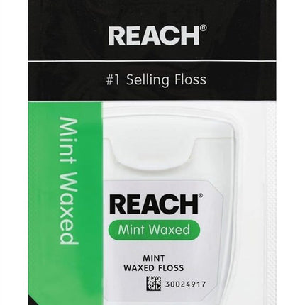 Reach Waxed Floss 55Yd Mint (6 Pieces)