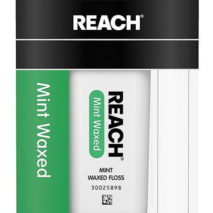 Reach Waxed Floss 200Yd Mint (3 Pieces)