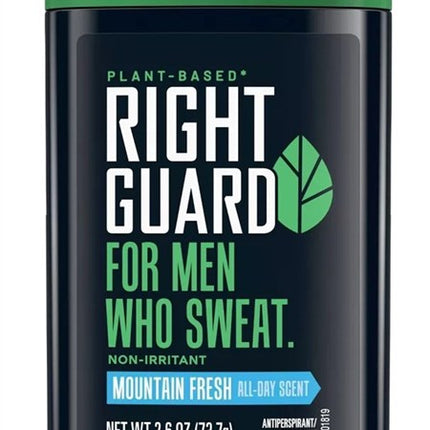 Right Guard Plant Based Non- Irritant Mountain Fresh 2.6oz