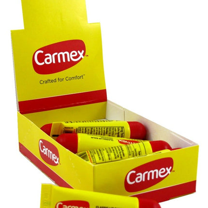 Carmex Lip Balm Tube Original 0.35oz (12 Pieces)