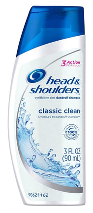 Head & Shoulders Shampoo Classic Clean 3oz (12 Pieces)