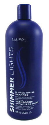 Clairol Shimmer Lights Blonde Toning Shampoo 31.5oz