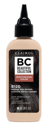 Clairol Beautiful Coll. #B12D Medium Ash Brown 3oz