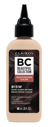Clairol Beautiful Coll. #B15W Dark Warm Brown 3oz