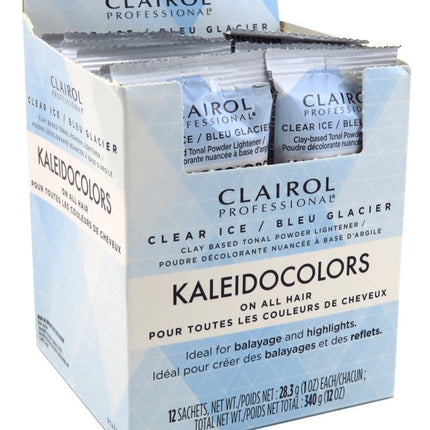 Clairol Kaleidocolor Powder Clear Ice 1oz Packette (12 Pieces)