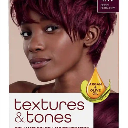 Clairol Text & Tone Kit #4Rv Berry Burgundy