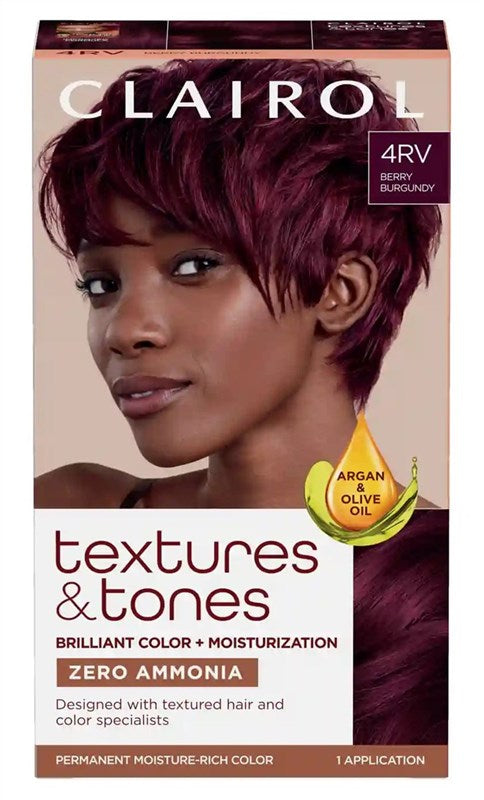 Clairol Text & Tone Kit #4Rv Berry Burgundy
