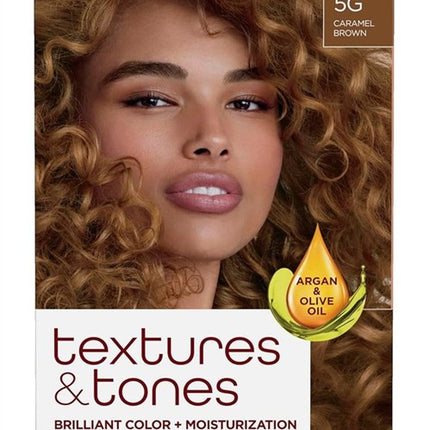 Clairol Text & Tone Kit #5G Caramel Brown