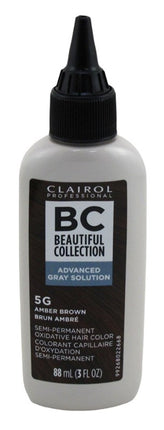 Clairol Beautiful Ags Coll. #5G Amber Brown 3oz