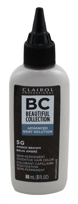 Clairol Beautiful Ags Coll. #5G Amber Brown 3oz