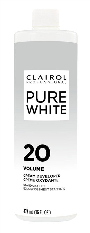 Clairol Pure White 20 Creme Developer Standard Lift 16oz