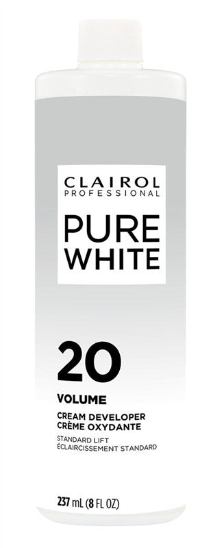 Clairol Pure White 20 Creme Developer Standard Lift 8oz