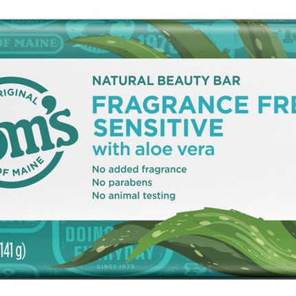 Toms Beauty Bar Fragrance -Free Sensitive 5oz