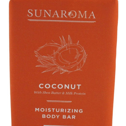 Sunaroma Soap Bar Coconut Shea Butter + Milk Protein 8oz