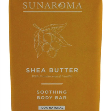 Sunaroma Soap Bar Shea Butter 8oz