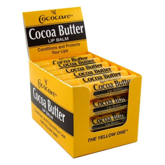 Cococare Cocoa Butter Lip Balm 0.15oz (24in) Display