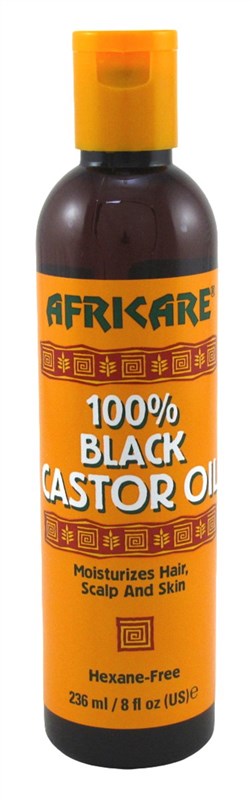 Africare 100% Black Castor Oil 8oz