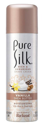 Pure Silk Shave Cream Vanilla & Shea Butter 7.25oz