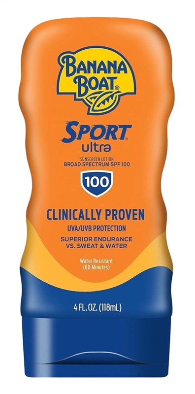 Banana Boat Spf#100 Sport Ultra 4oz Sunscreen Lotion