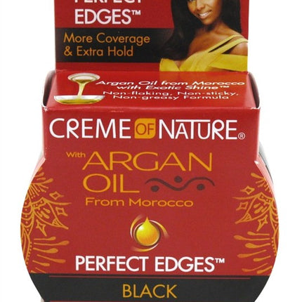 Creme Of Nature Argan Oil Perfect Edges Black 2.25oz