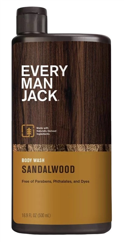 Every Man Jack Body Wash 16.9oz Sandalwood