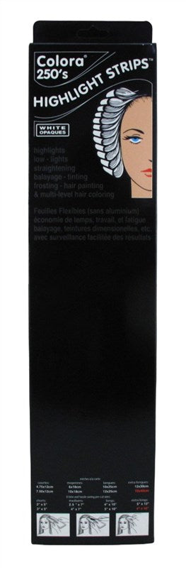 Colora 250 Highlight Strips 4Inch X 16Inch