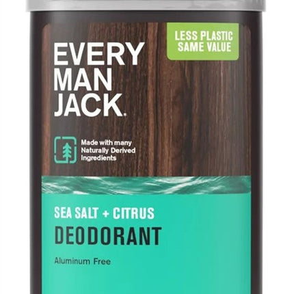 Every Man Jack Deodorant 2.7oz Sea Salt + Citrus