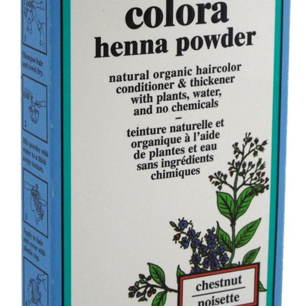 Colora Henna Powder Hair Color Chestnut 2oz